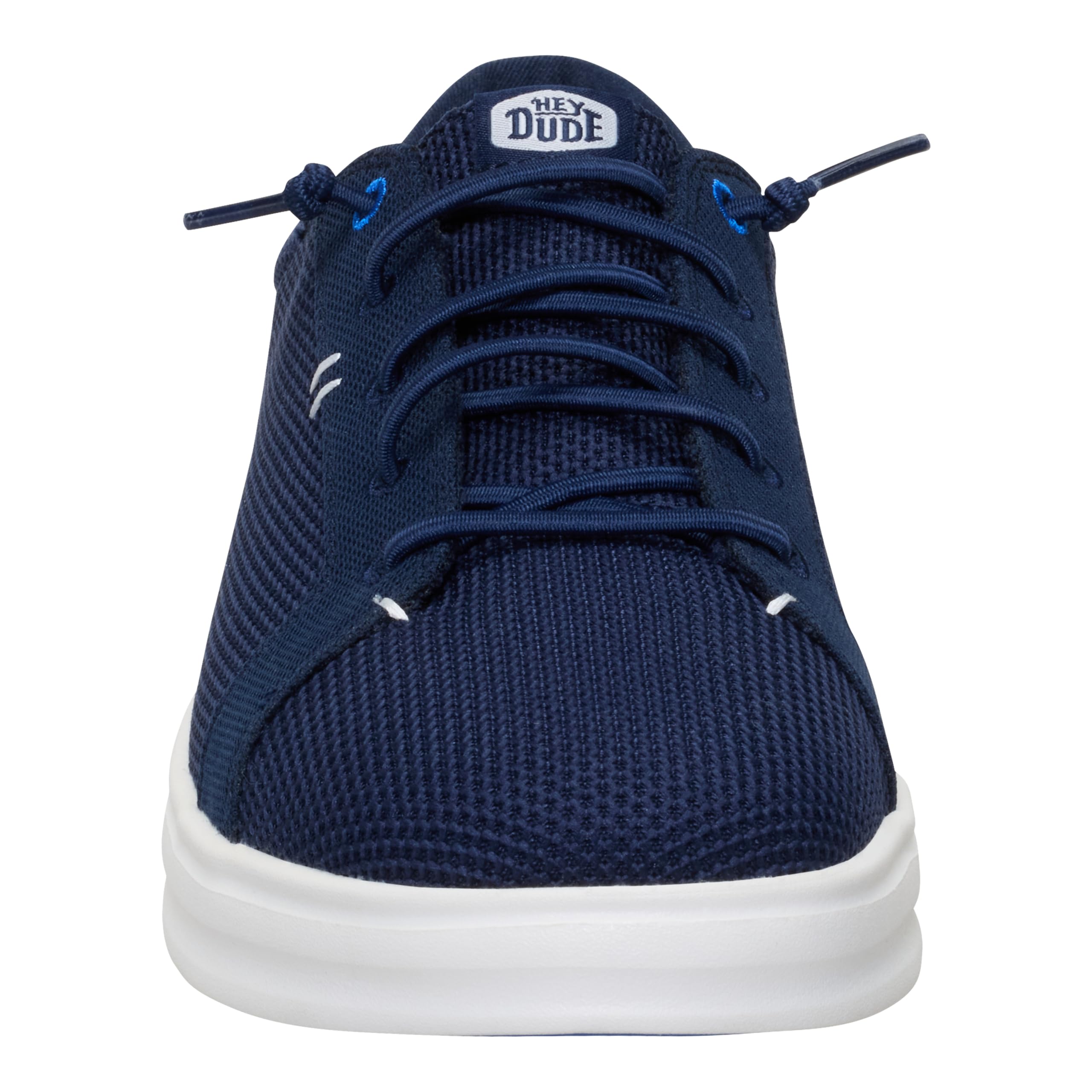 HEYDUDE Paul Pro Mesh Navy Blazer/Multi Size 7, Men's Shoes, Casual Sneakers, Comfortable & Light-Weight