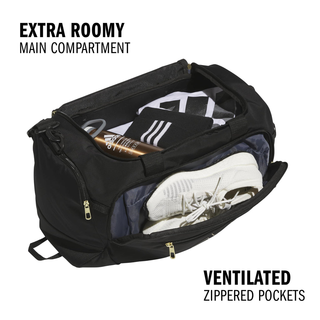 adidas Defender 5 Duffel Bag for Sports, Gym and Travel