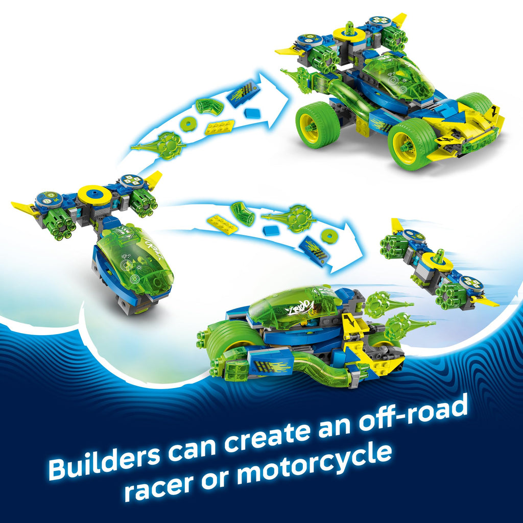 LEGO DREAMZzz Mateo and The Z-Blob Action Race Car Toy - Building Set for Kids, Boys and Girls, Ages 8+ - Fantasy Toy Car for Pretend Play - Gift Idea for Birthdays - 71491