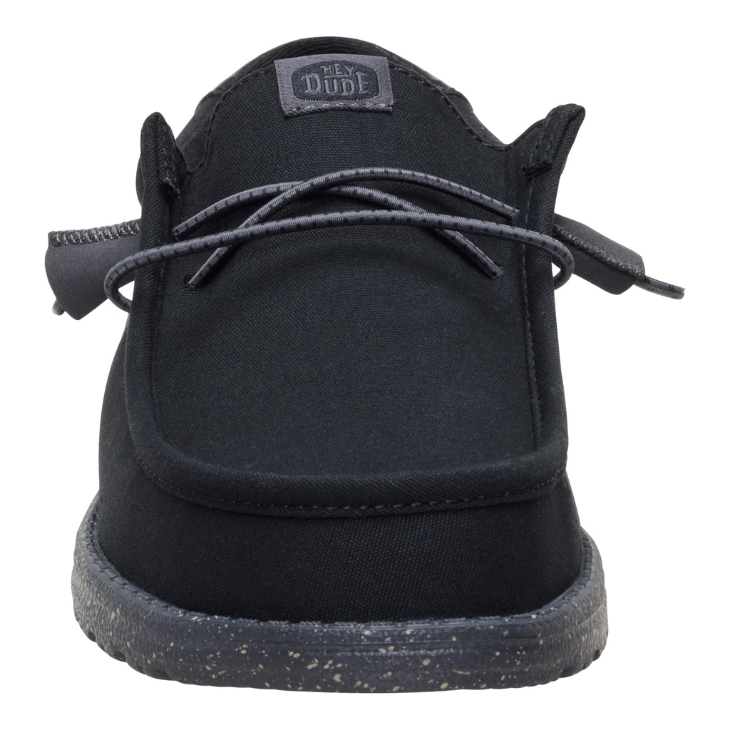 HEYDUDE Wally Hex Black/Black Size 11, Men’s Shoes, Slip-on Loafers, Comfortable & Light-Weight