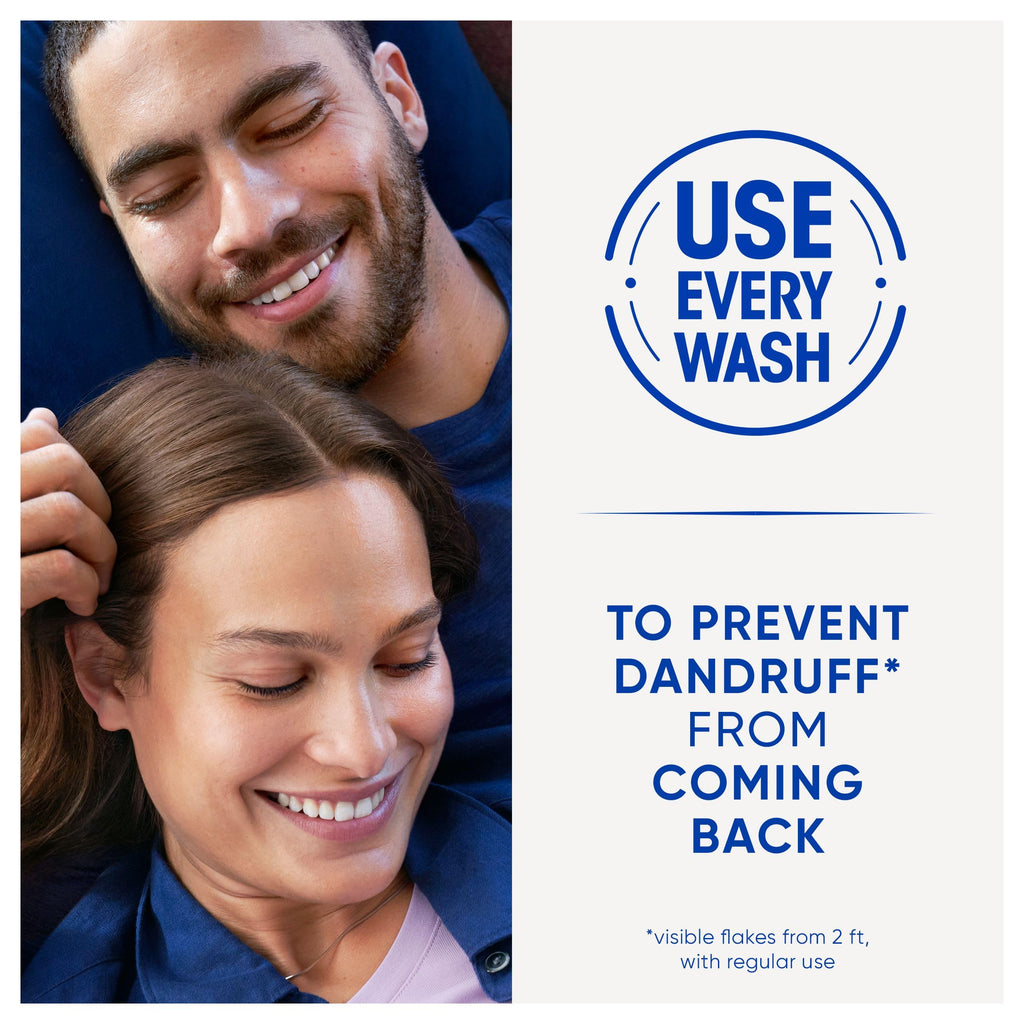 Head & Shoulders Classic Clean 2in1 Anti Dandruff Shampoo, 1000ml. Up to 100% Flake Free, Clinically Proven. For Any Hair and Scalp Type. For Daily use. Clean Feeling