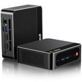 Beelink Mini PC AMD Ryzen 7 6800U Up to 4.7GHz 8C/16T, 24GB LPDDR5 RAM 500GB M.2 SSD, SER5 MAX Mini Computer Support 2.5GLAN/4K Triple Screen Display(HDMI+DP+Type-C)/WiFi6/BT5.4/Home/Office
