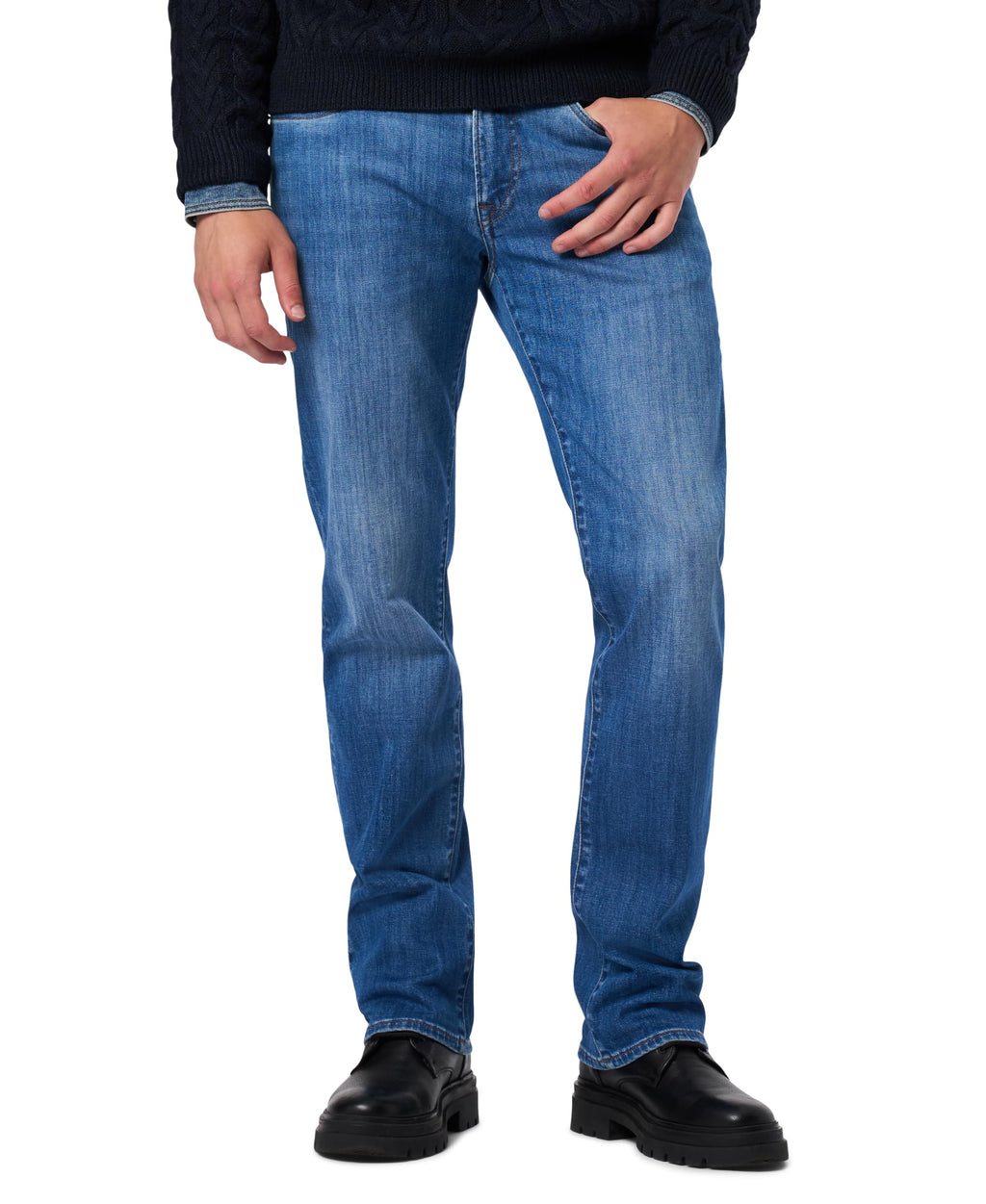 Buffalo David Bitton Men's Relaxed Straight Leg Driven Jean, Vintage Feel, 32W x 32L