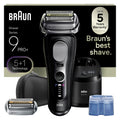 Braun Series 9 PRO+ Electric Shaver, Pro SensoAdapt, 6in1 SmartCare Center, Wet & Dry Razor, 9660CCPS, Black