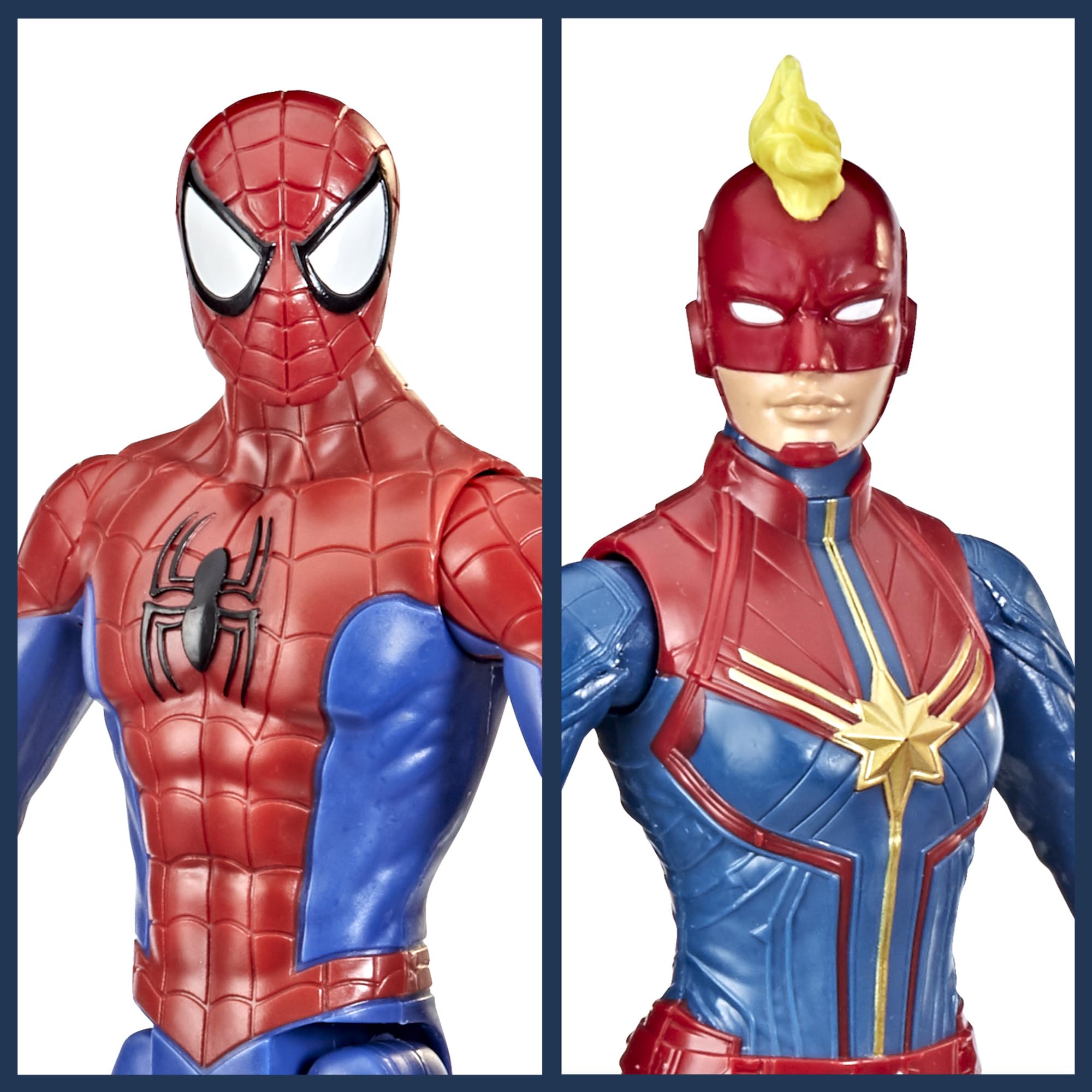 Marvel Titan Hero Series Action Figure Multipack, 6 Action Figures, 12-Inch Toys, Inspired By Marvel Comics, For Kids Ages 4 And Up (Amazon Exclusive)
