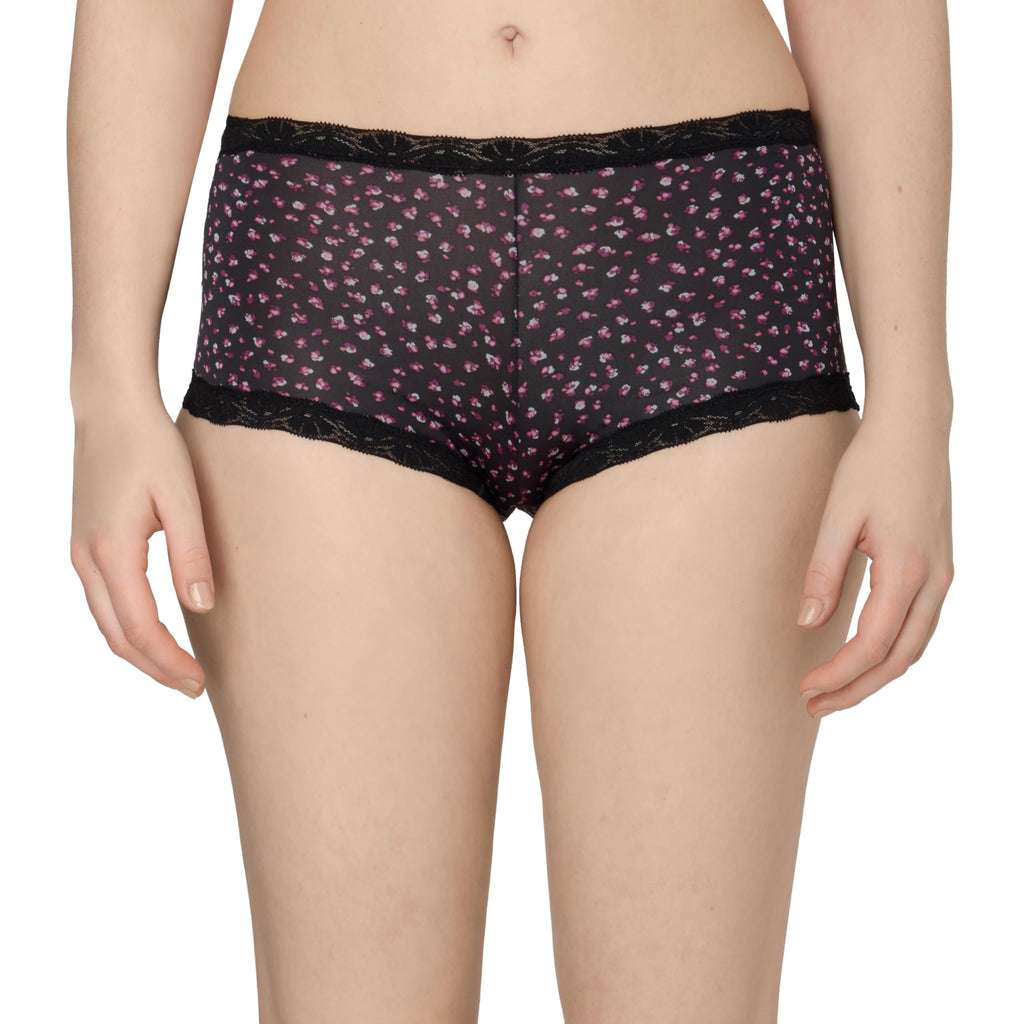 Maidenform Women's Underwear Boy Shorts Pack, 3-Pack, Microfiber Boy shorts Underwear Women Pack, Lace Panties for Women