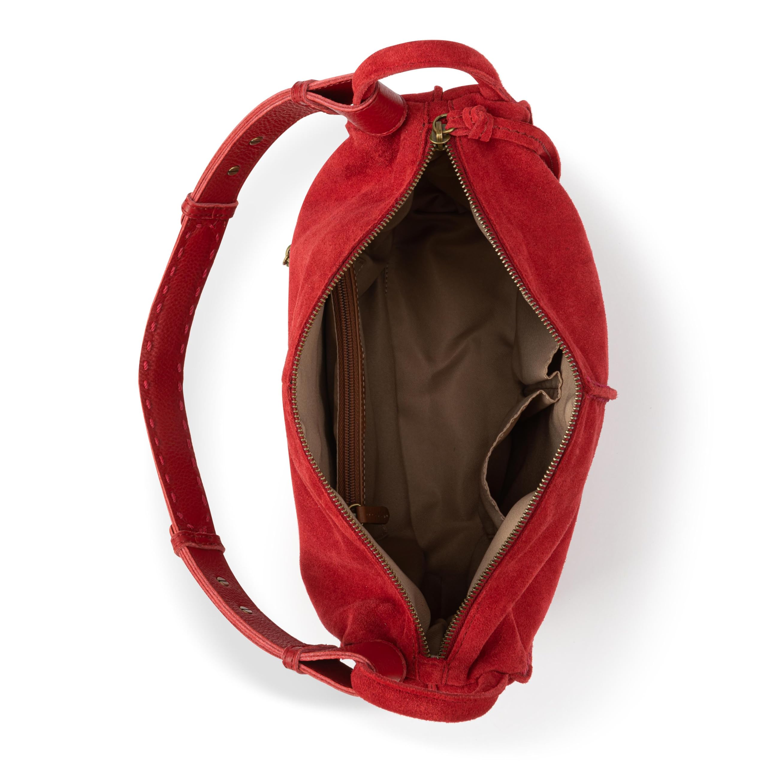 The Sak Los Feliz Hobo Purse - Premium Large Leather Women's Handbag for Everyday & Travel - Durable Purse With Zipper Pocket