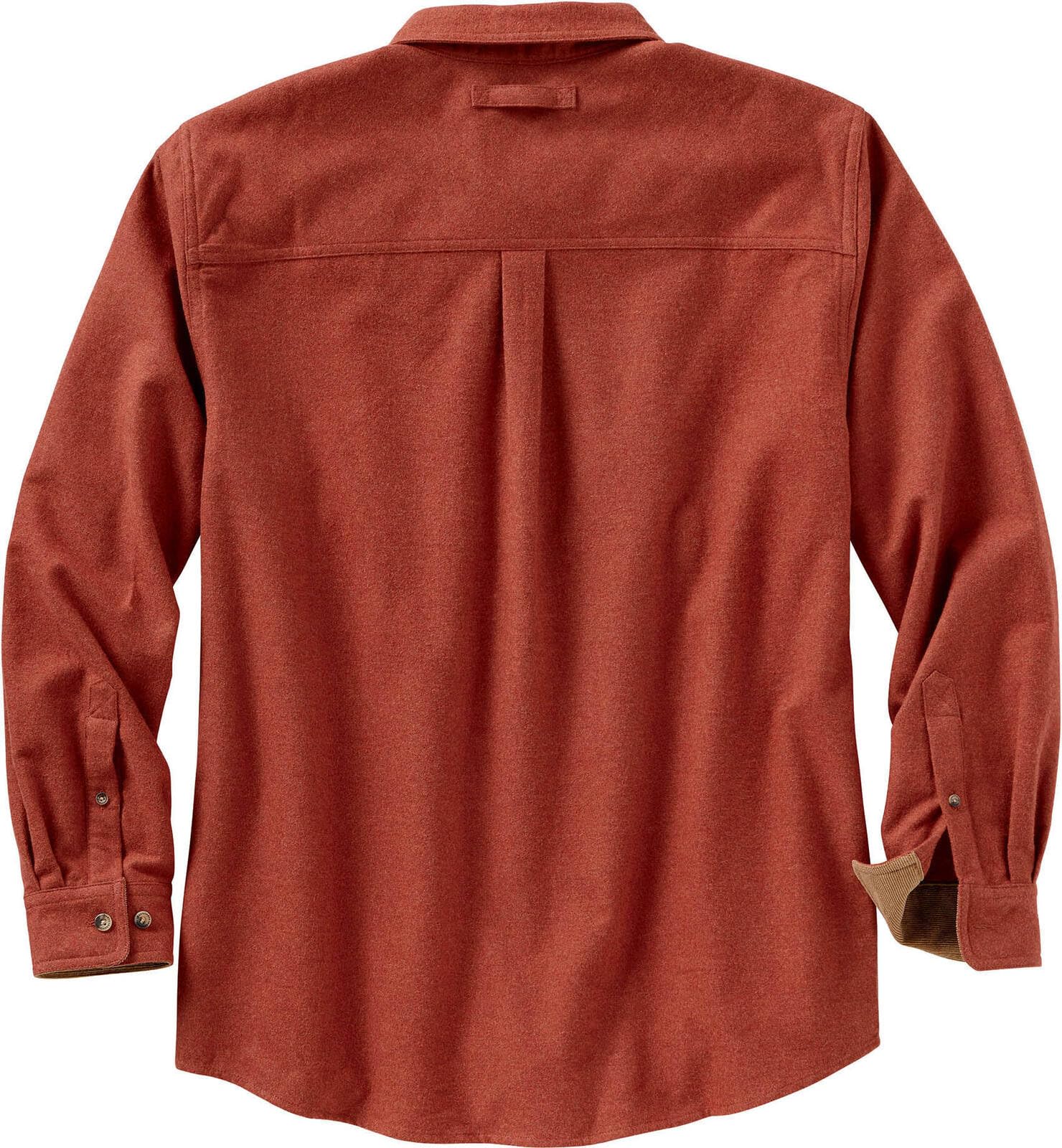 Legendary Whitetails Mens Flannel Shirt Long Sleeve Button Down 100% Cotton, Barnwood Heather, XL