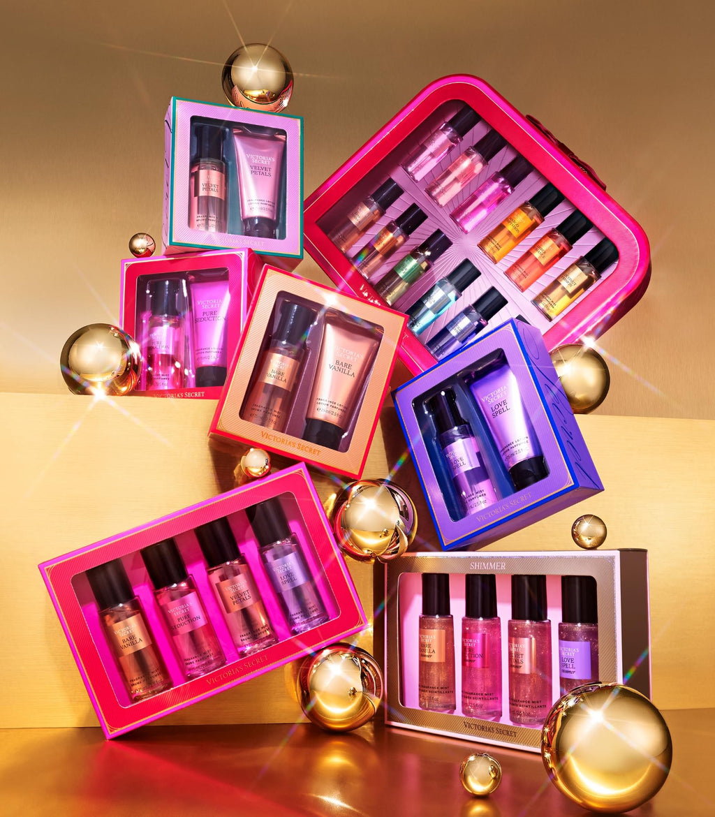 Victoria's Secret Love Spell Mini Fragrance Duo Gift Set, Notes of Cherry Blossom and Fresh Peach