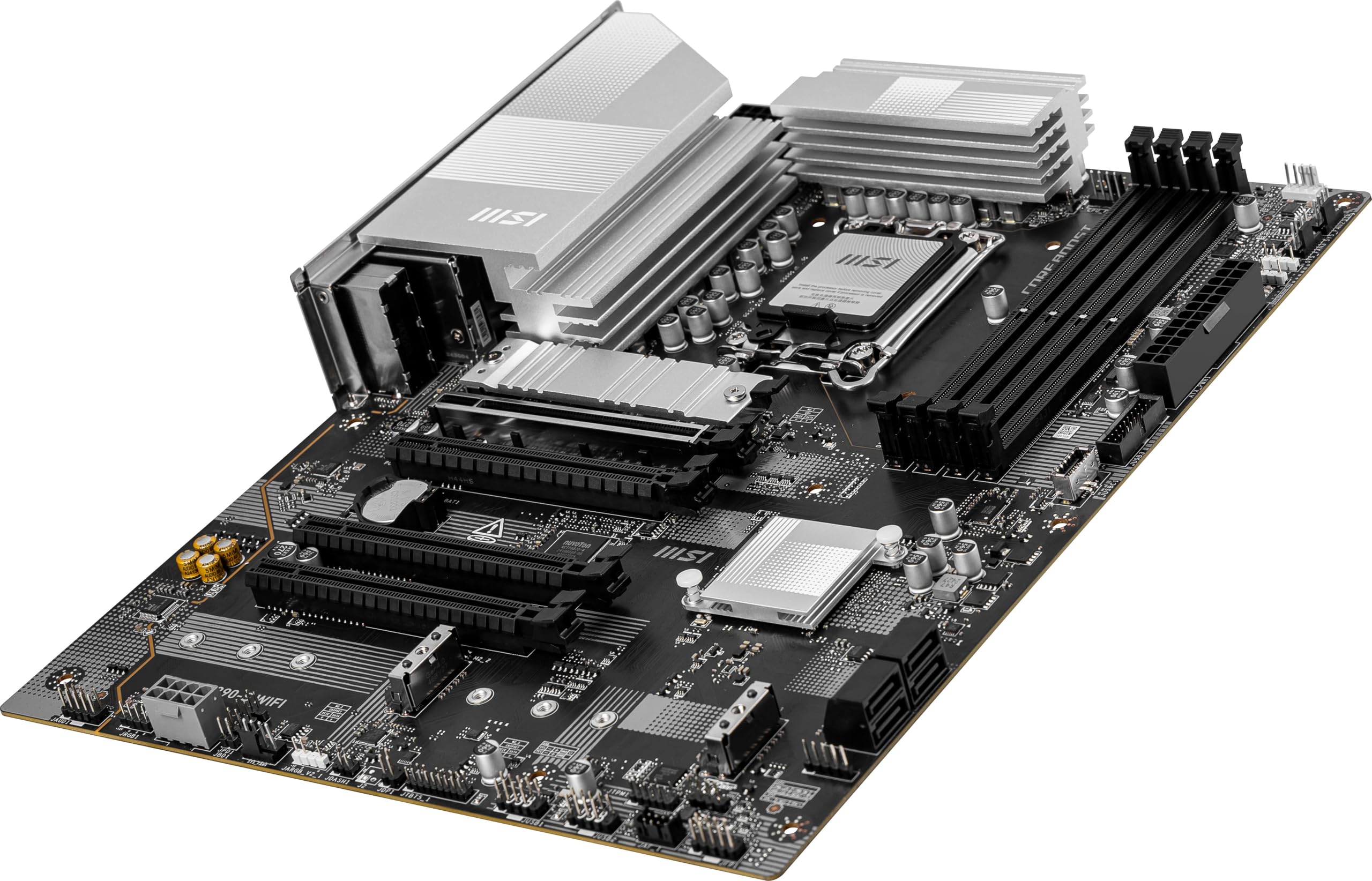 MSI PRO Z890-S WiFi ProSeries Motherboard (Support Core Ultra Series 2 Intel Processors, LGA 1851, DDR5, PCIe 5.0, M.2, SATA, 2.5Gbps LAN, USB Type-C, Wi-Fi 7, Bluetooth 5.4, Thunderbolt 4, ATX)