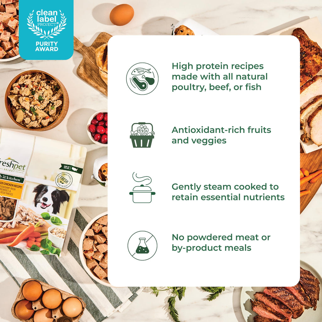 Freshpet Select Grain Free Chicken Recipe Dog Food, 5 Pound