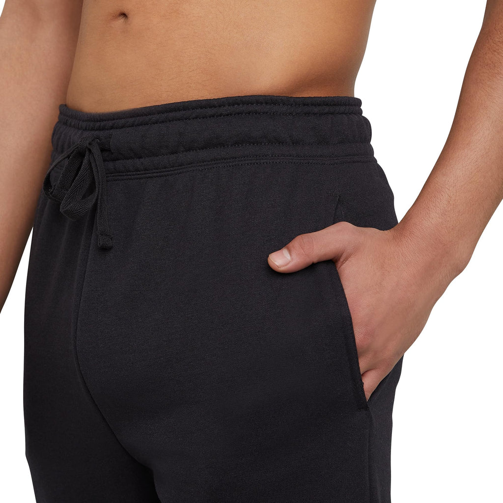 Hanes Men's Jogger Sweatpant with Pockets, Black, Small