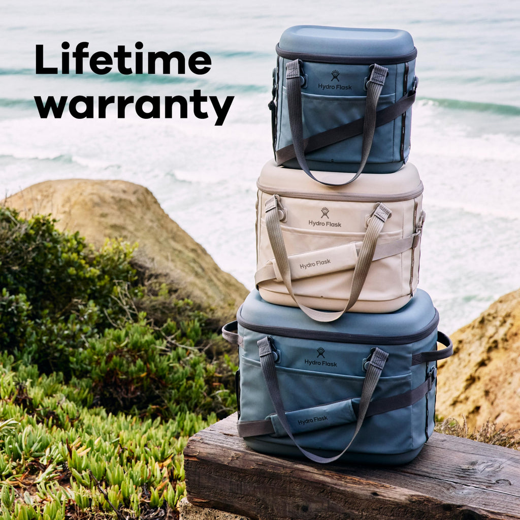 Hydro Flask Carryout Cooler - Insulated Portable Soft Cooler - 15 L Capacity in Shale Gray