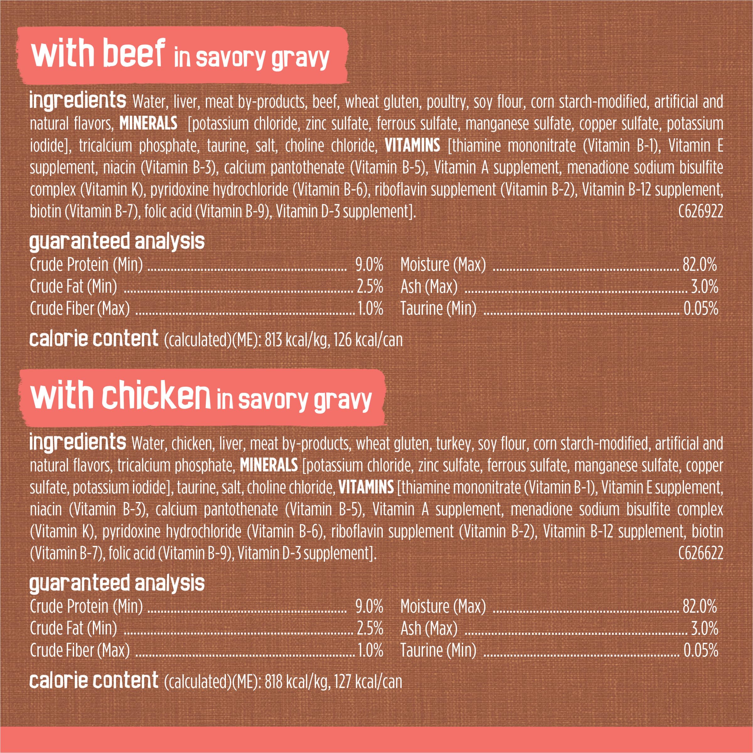 Friskies Purina Extra Gravy Wet Cat Food Chunky Variety Pack (with Chicken,Turkey,Salmon,Beef) - 5.5 oz. Cans,(Pack of 48)