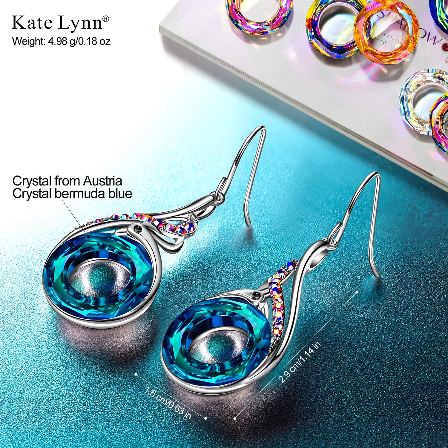Kate Lynn "Rise From the Ashes Phoenix Bracelet & Earrings Set, Symbol of Luck and Renewal