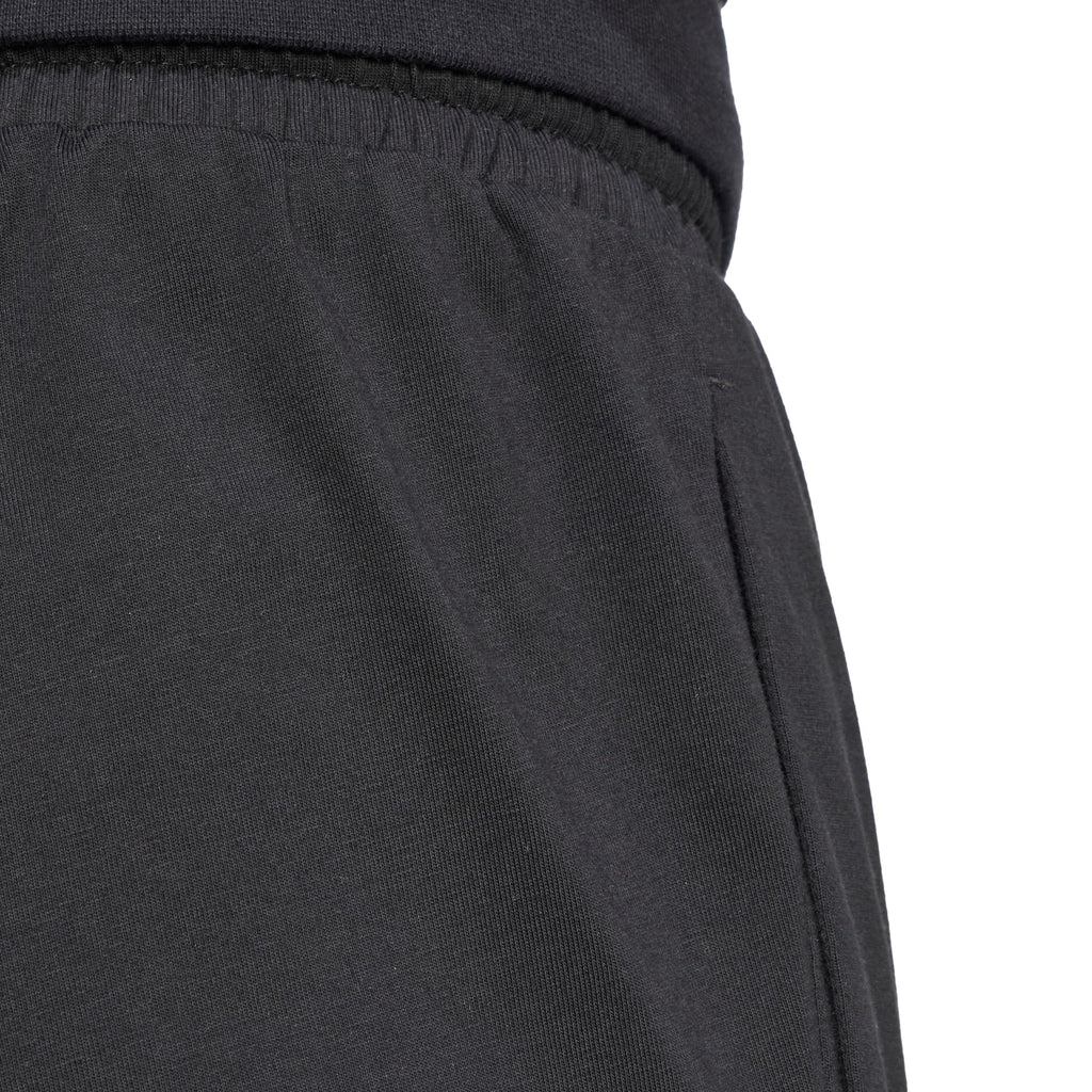 Adidas Mens Essentials Linear Single Jersey Sportswear Pants, Black/White, Large