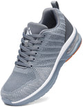 Mishansha Running Shoes for Men Sneakers Air Cushion Walking Shoes Comfortable Tennis Shoes Breathable Trail Running Shoes Grey US 14