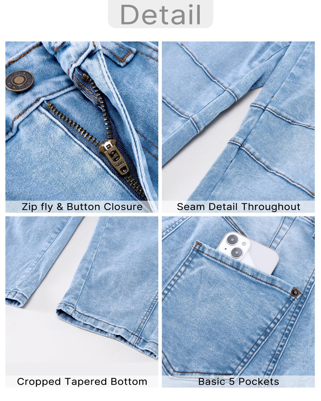 GRAPENT Barrel Jeans Womens Stretch Cute Jeans for Women High Waisted Baggy Jean Pants Tummy Control Jean Trousers High Waist Womens Wide Leg Denim Pants Color Roadnight Blue X-Large Size 16 Size 18