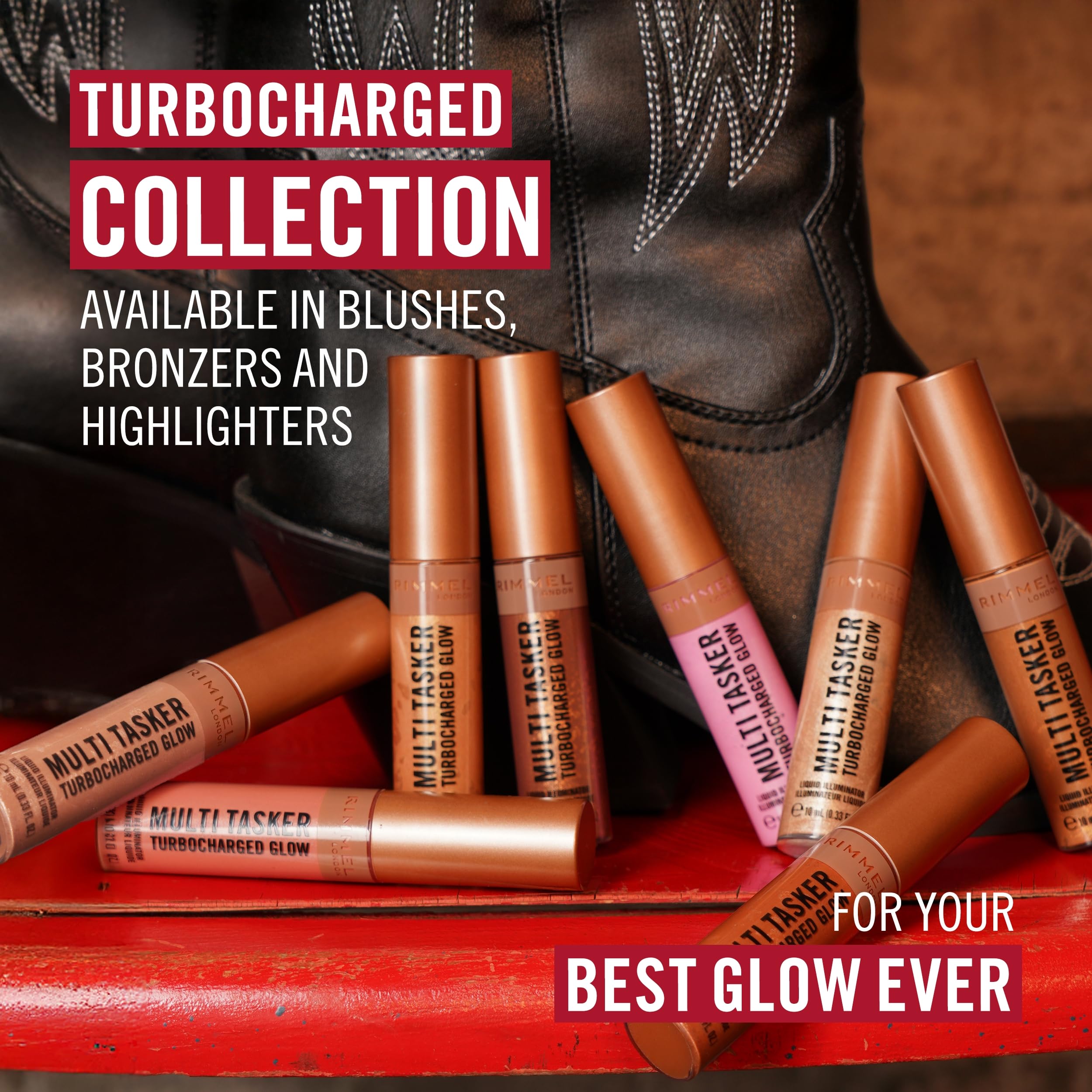Rimmel Multi Tasker Turbocharged Glow - 007 Spilling The Tea - 0.33 fl oz (Pack of 1)