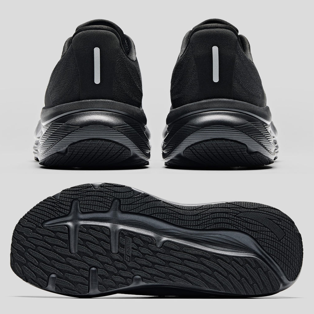 ANTA Men’s PG7 Running Shoes Cushioning Comfortable Breathable Athletic Workout Gym Cross Trainer Sports Sneakers, Black, 10.5