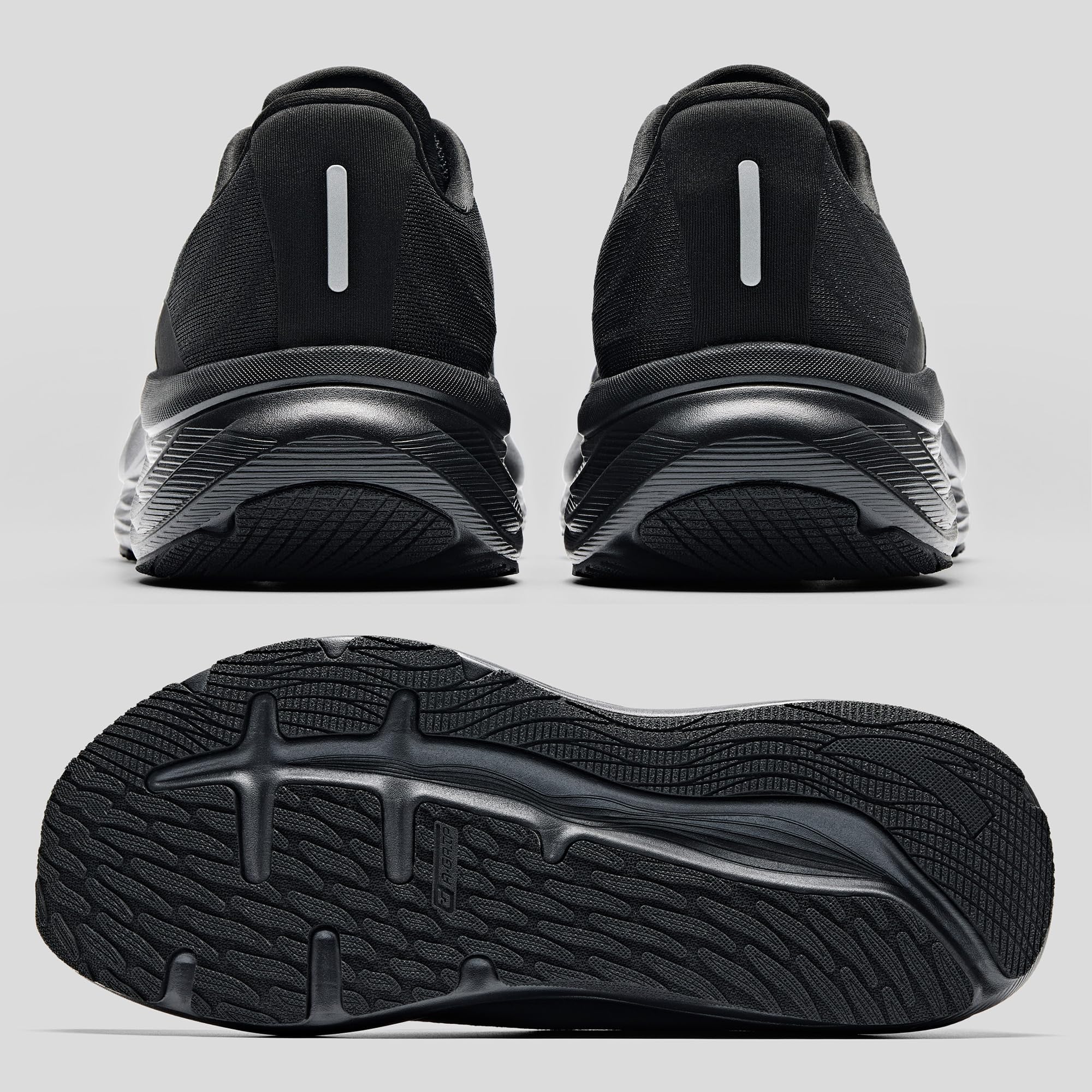 ANTA Men’s PG7 Running Shoes Cushioning Comfortable Breathable Athletic Workout Gym Cross Trainer Sports Sneakers, Black, 10.5