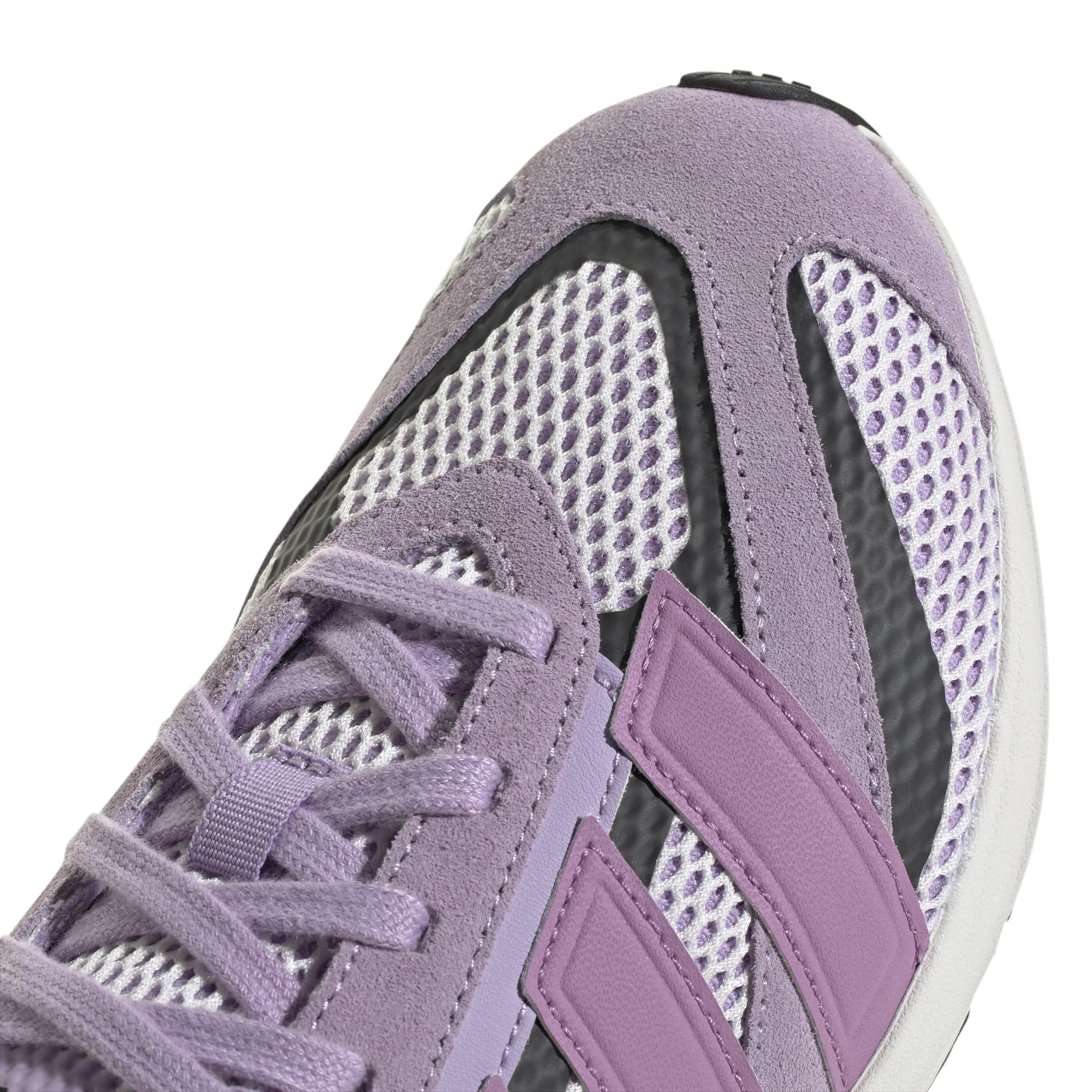 Adidas Women's Lightblaze LP, Powder Plum/Preloved Purple/Carbon, 7