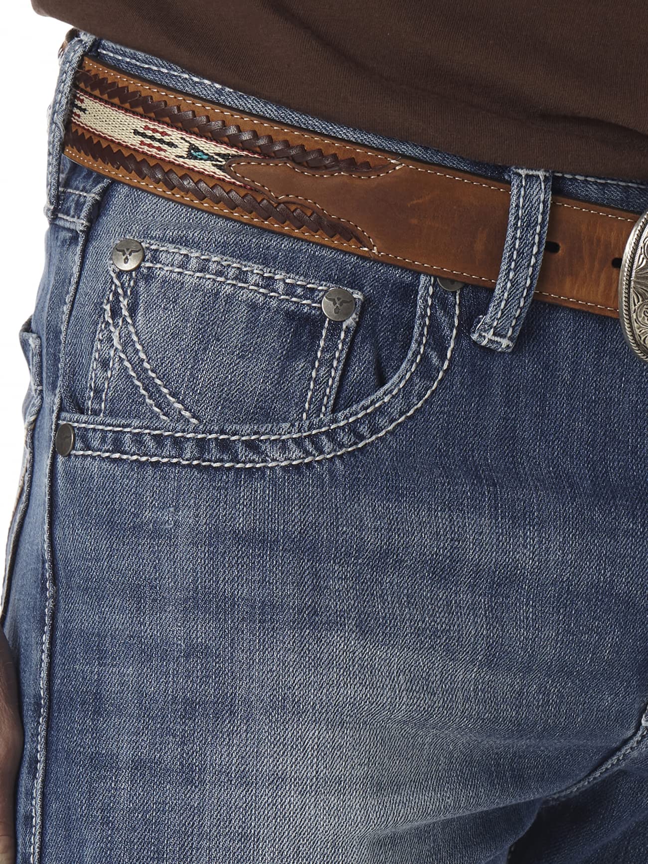 Wranglermens20x No. 42 Vintage Boot Cut Jean Light Blue