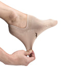 Pro Mountain Thin No Show Socks Women Seamless Wide Toe Box For Health Size S Beige 6 Pack Liner Thin Footies Casual Sneakers Loafer Flats US Shoe 6-8