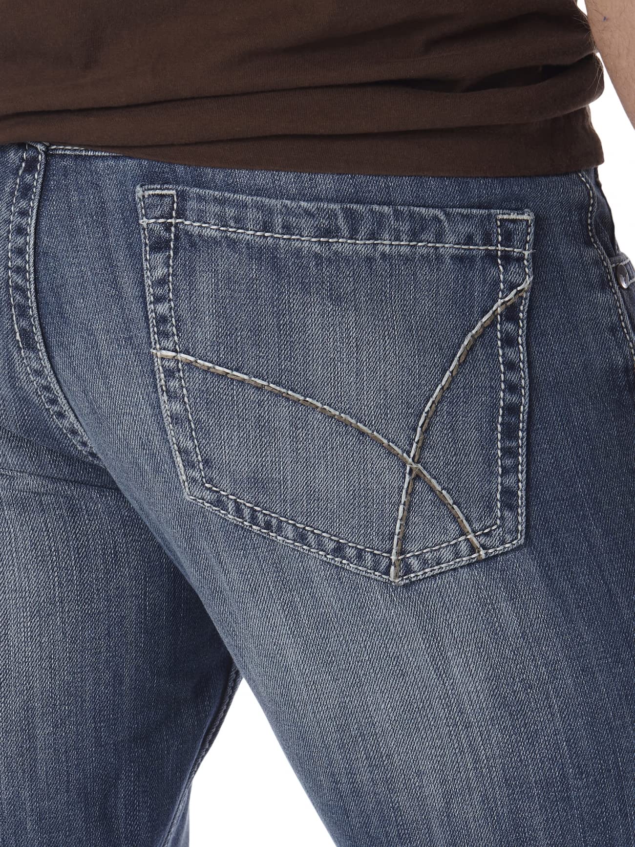 Wranglermens20x No. 42 Vintage Boot Cut Jean Light Blue