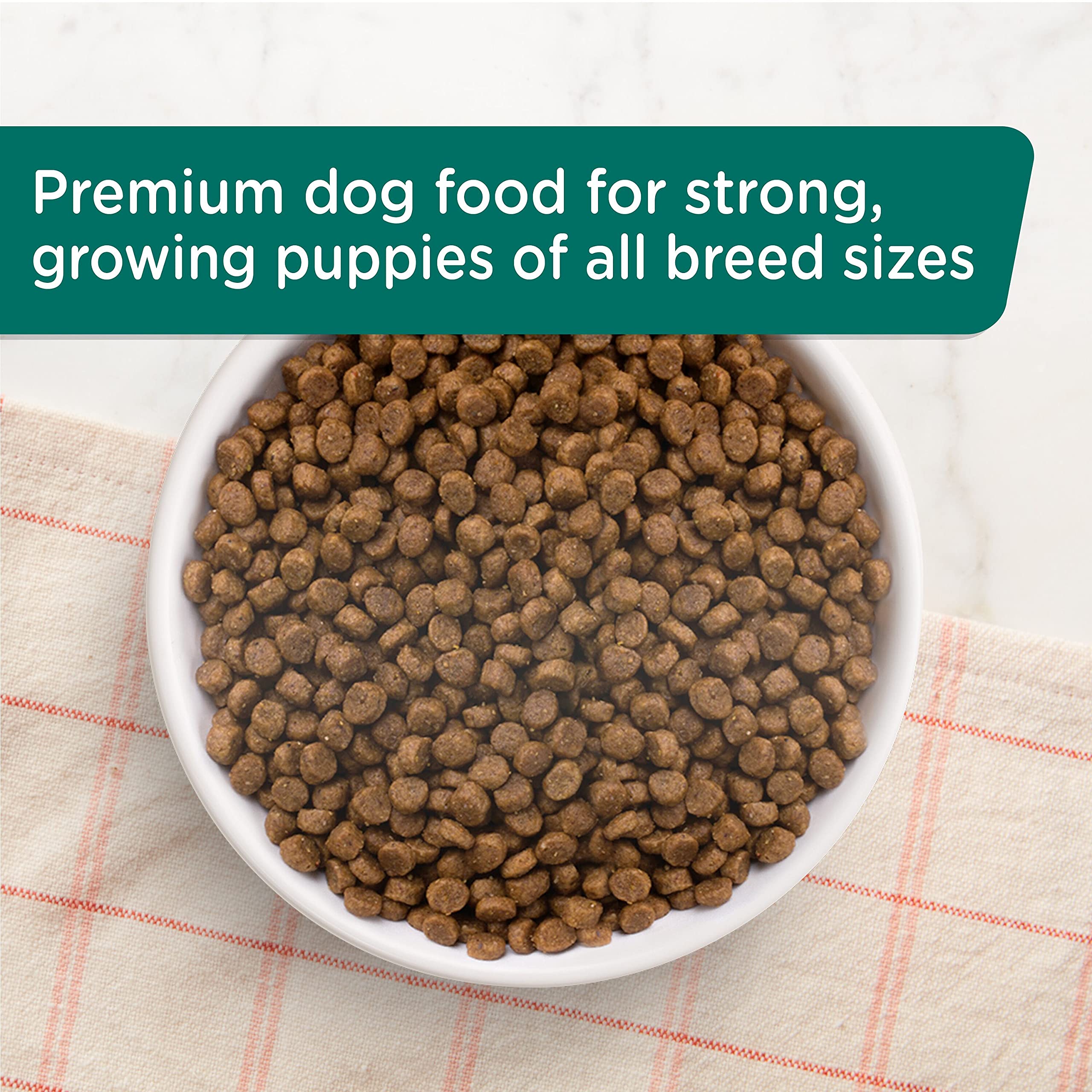 Nutrish Bright Puppy Premium Natural Dry Dog Food, Real Chicken & Brown Rice Recipe, 14 Pounds (Packaging May Vary), (Rachael Ray