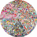 Arme 600 PCS Stickers Pack，Cute Colorful Waterproof Stickers，Vinyl Art Stickers.Valentine's Day Stickers for Water Bottles,Skateboards and Notebooks, Laptop Sticker for Teens Girls Kids Adults
