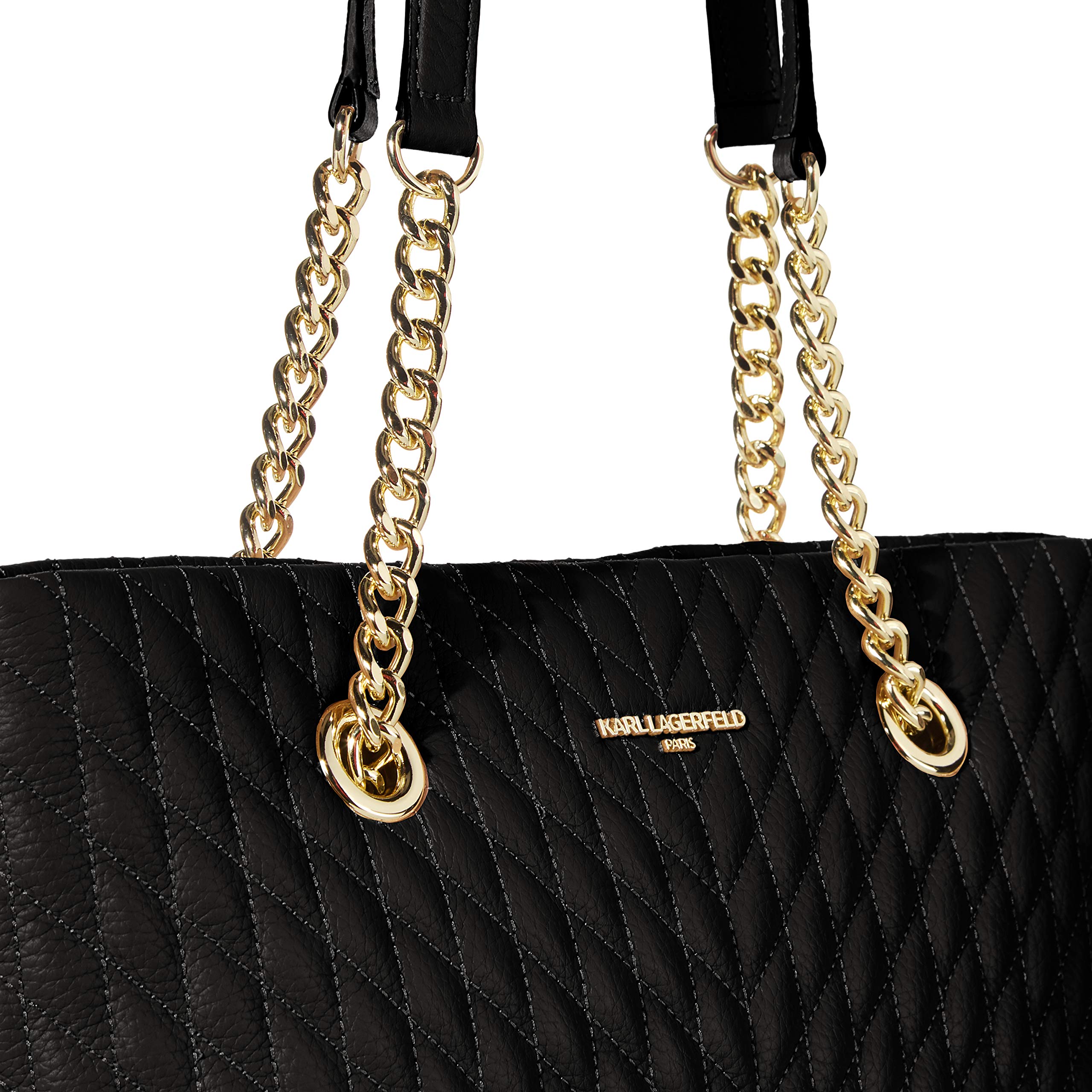 KARL LAGERFELD Paris Womens Karolina Tote Bag