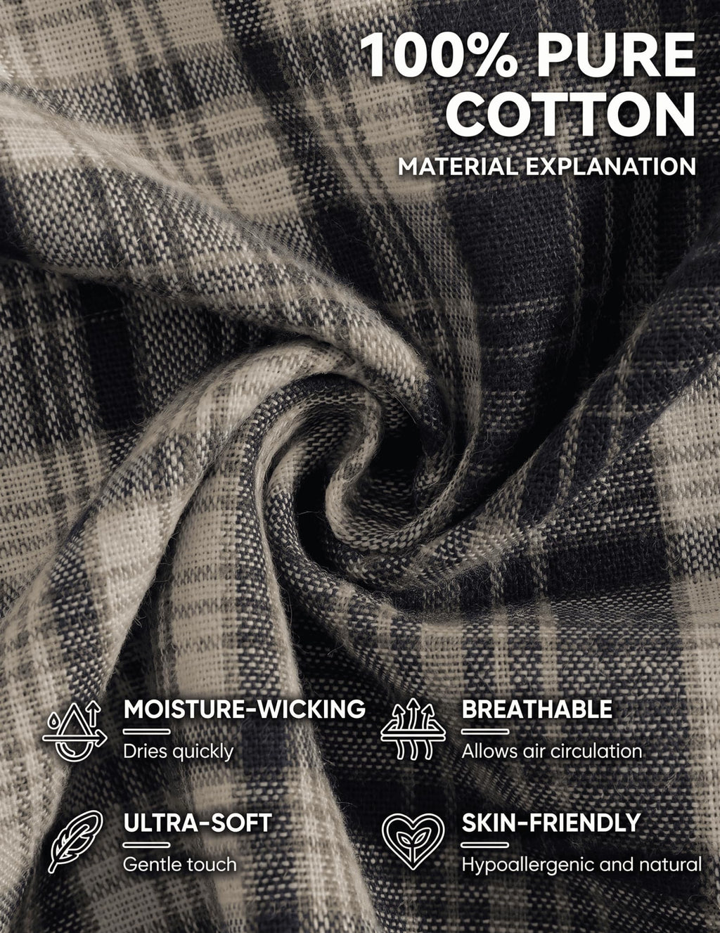 Mens Button Down Shirts - Short Sleeve Boxy Shirt, Plaid & Striped Tops Blue