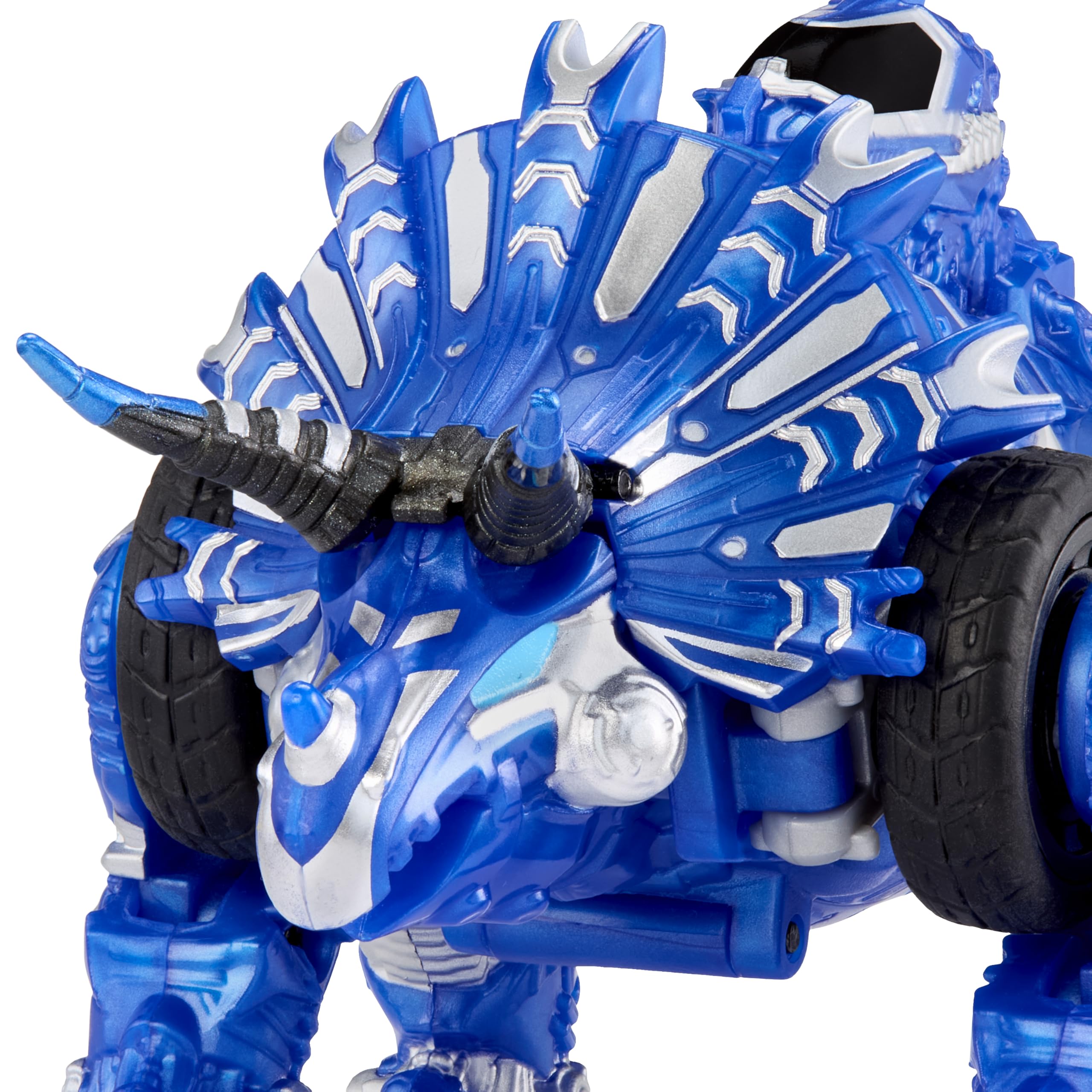 Armorsaurs Evolver Cobalt Transforming Dinosaur to Vehicle Toy, 2-in-1 Dino Figure with Multi-Step Conversion, Kids, Boys, Girls, Ages 6+
