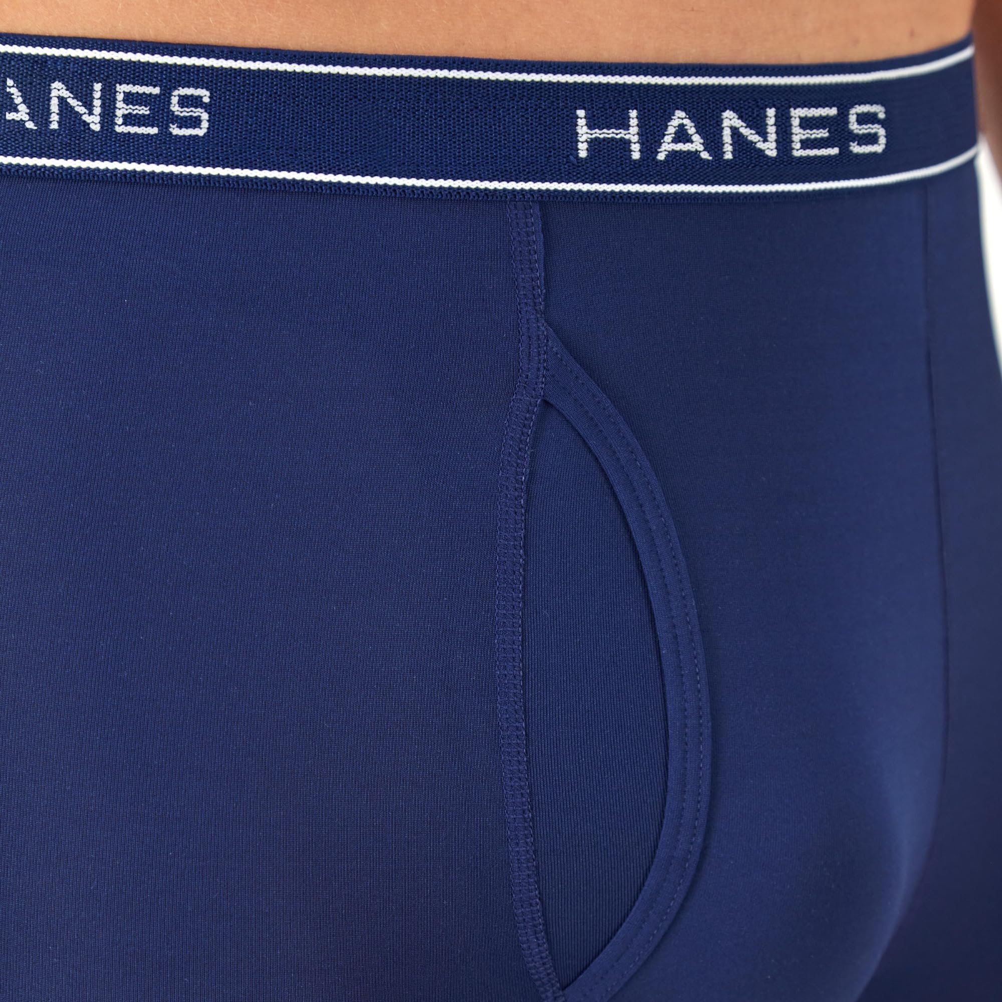 Hanes Men's Value Performance Stretch Boxer Brief Underwear, Moisture-Wicking, 6-Pack