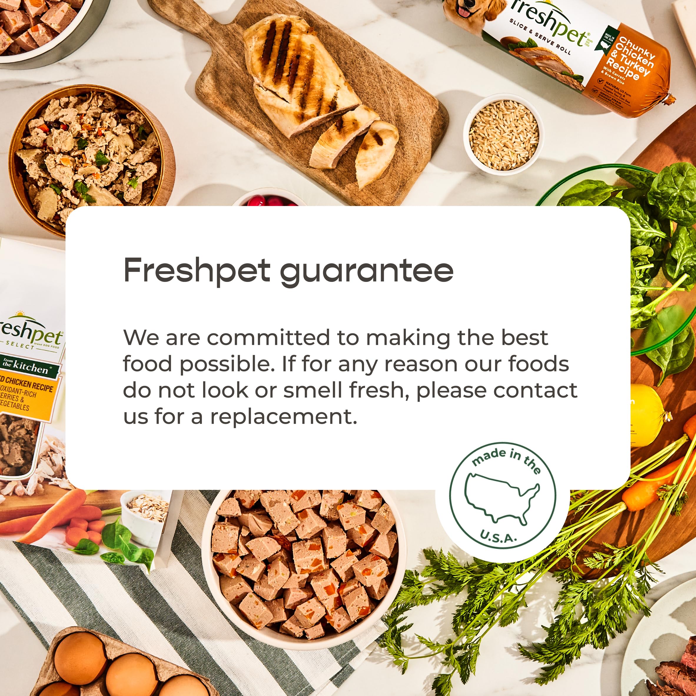 Freshpet Fresh From the Kitchen, Healthy & Natural Dog Food, Chicken Recipe, 1.75lb