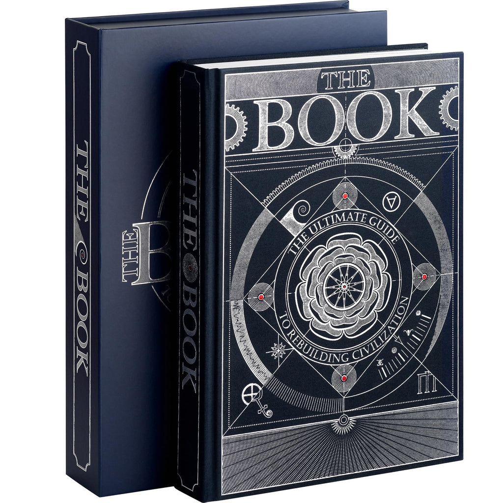 HUNGRY MINDS The Book in a Gift Box: Ultimate Guide for Rebuilding Civilization - Unique Artifact - Knowledge Encyclopedia with Over 400 Pages of Detailed & Catchy Illustrations