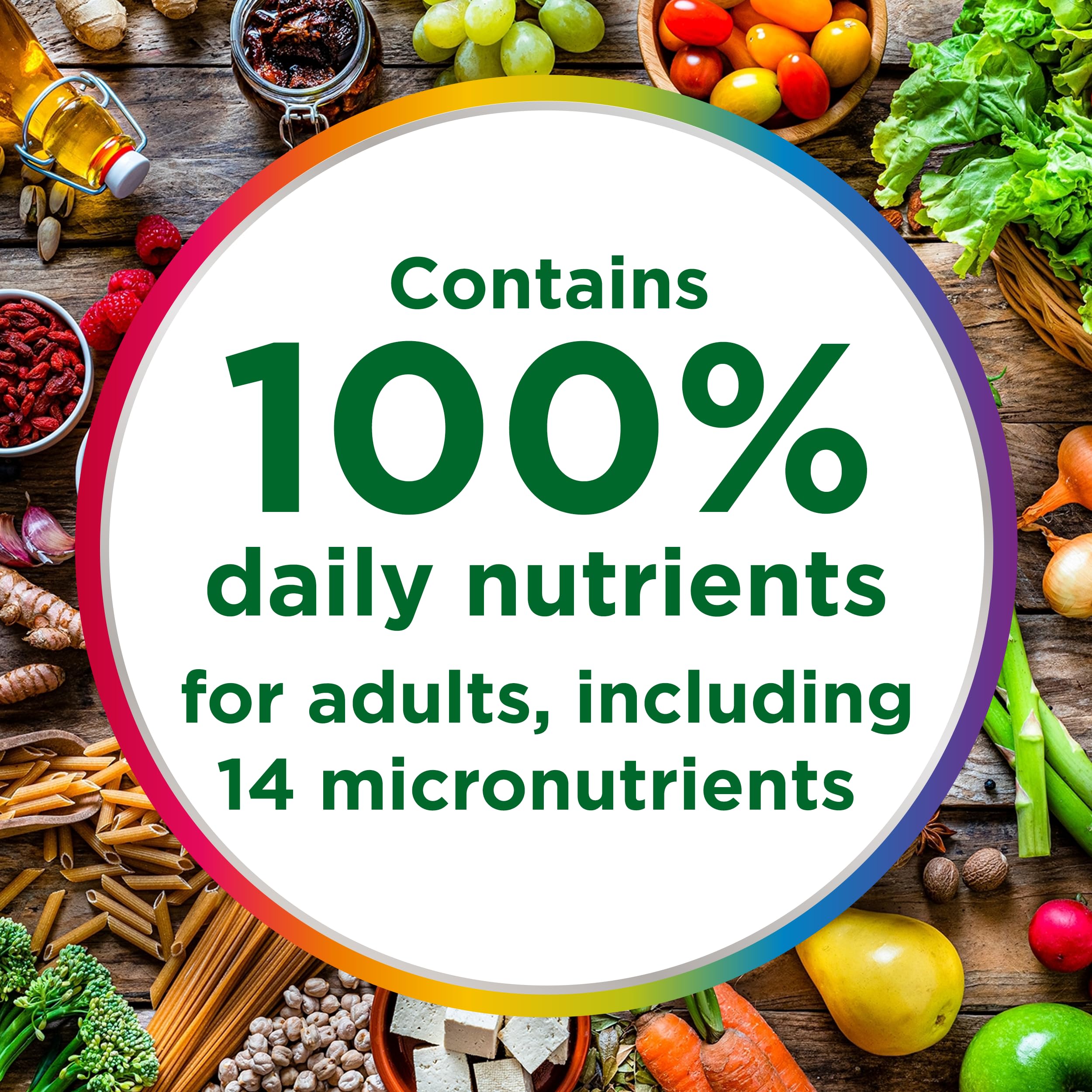 Centrum MultiGummies Gummy Multivitamin for Adults, Multivitamin/Multimineral Supplement with Vitamins D, B and E, Assorted Fruit Flavor - 18 Count