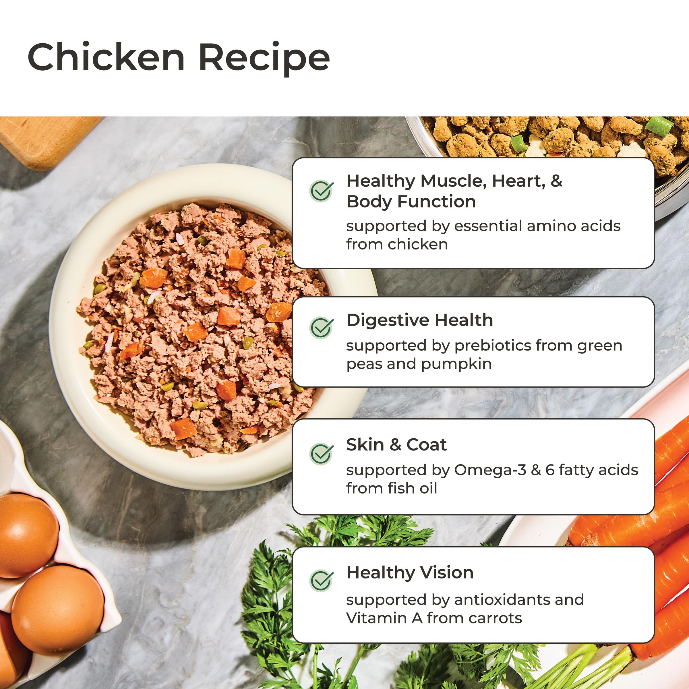 Freshpet Fresh Dog Food, Homestyle Creations Chicken & Turkey Recipe, 2lb