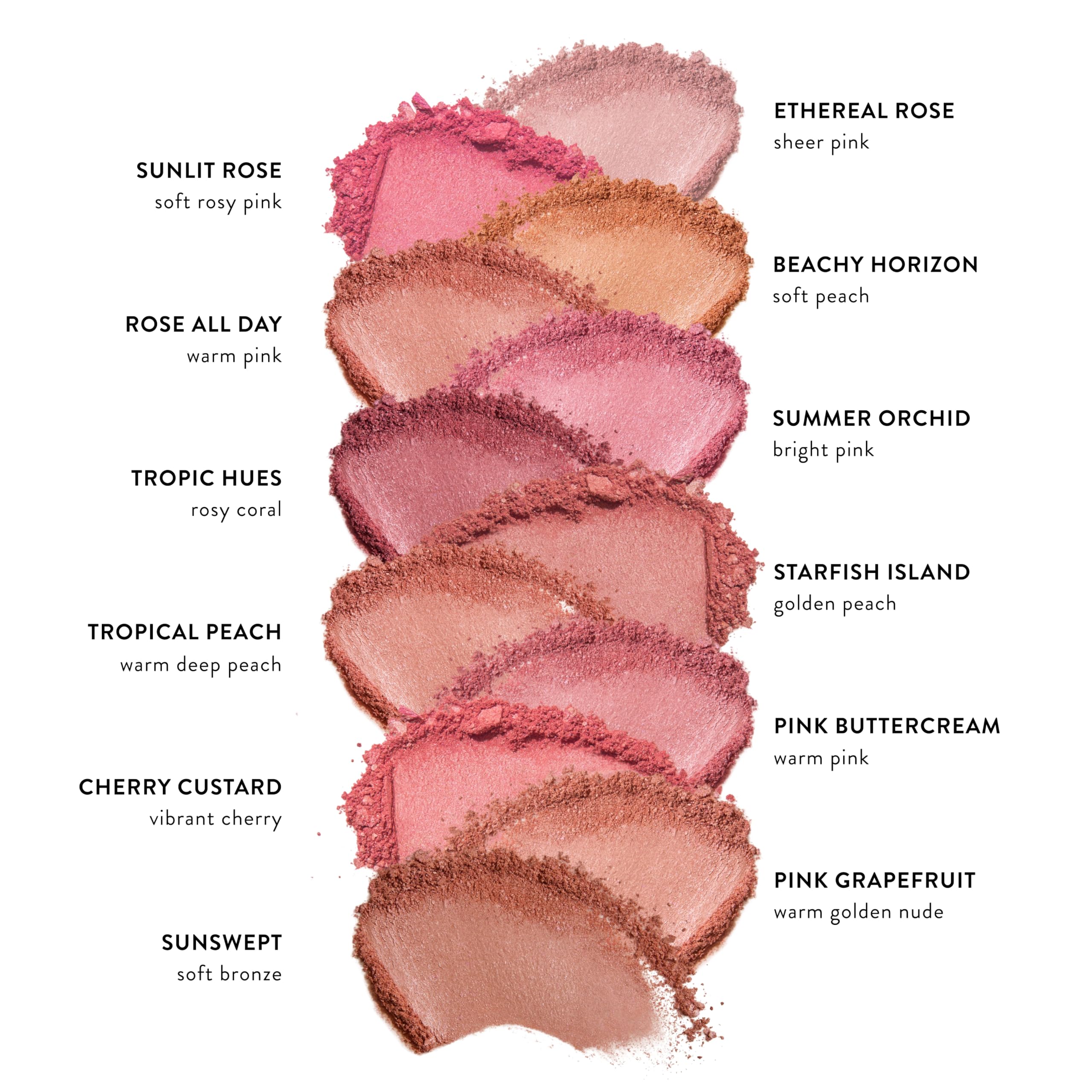 LAURA GELLER NEW YORK Baked Blush-n-Brighten Marbleized Blush + Angled Brush, Ethereal Rose