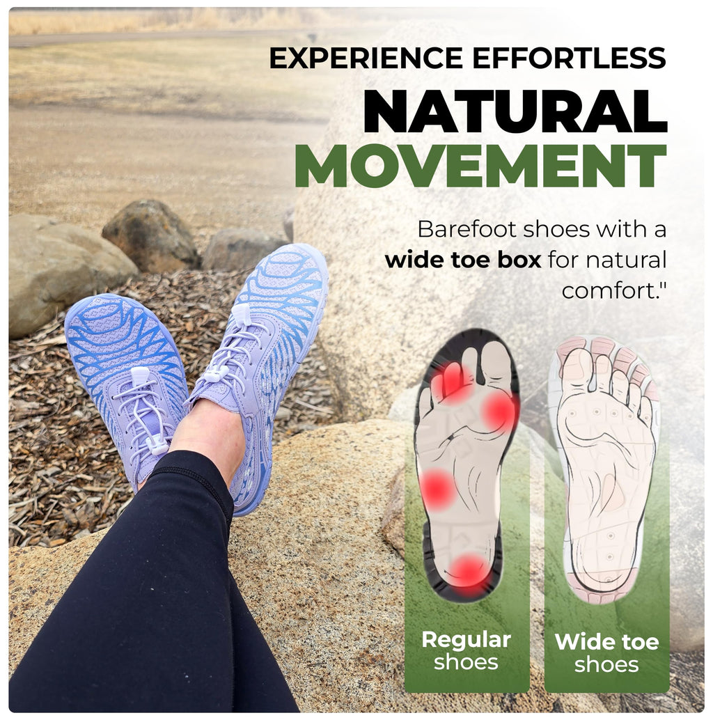 Hike Footwear HF Signature Healthy & Non-Slip Barefoot Lightweight Shoes Unisex, Walking and Daily Wear Comfort Leopard