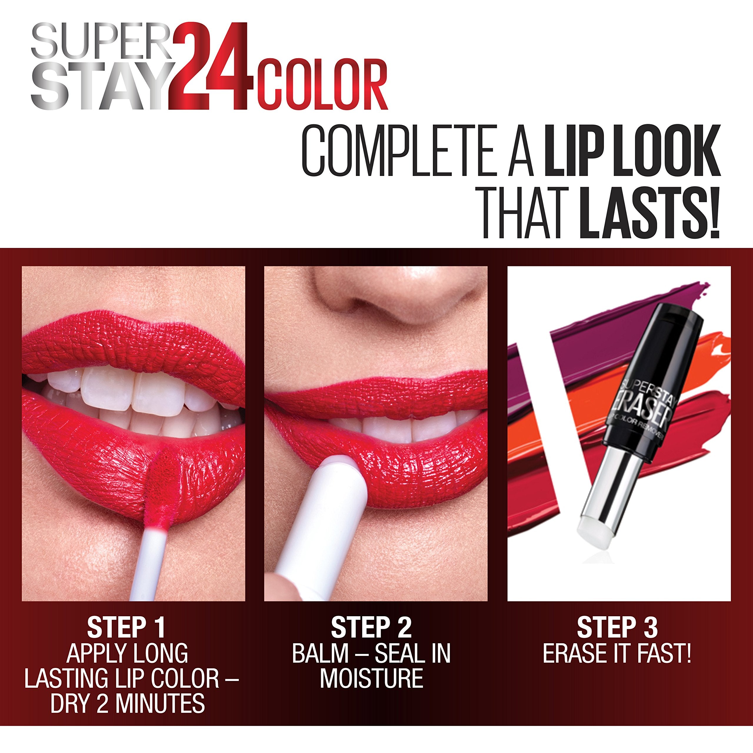 Maybelline New York SuperStay 24, 2-Step Liquid Lipstick K0868200 090 TIMELESS ROSE 0.78 Ounce (Pack of 1)