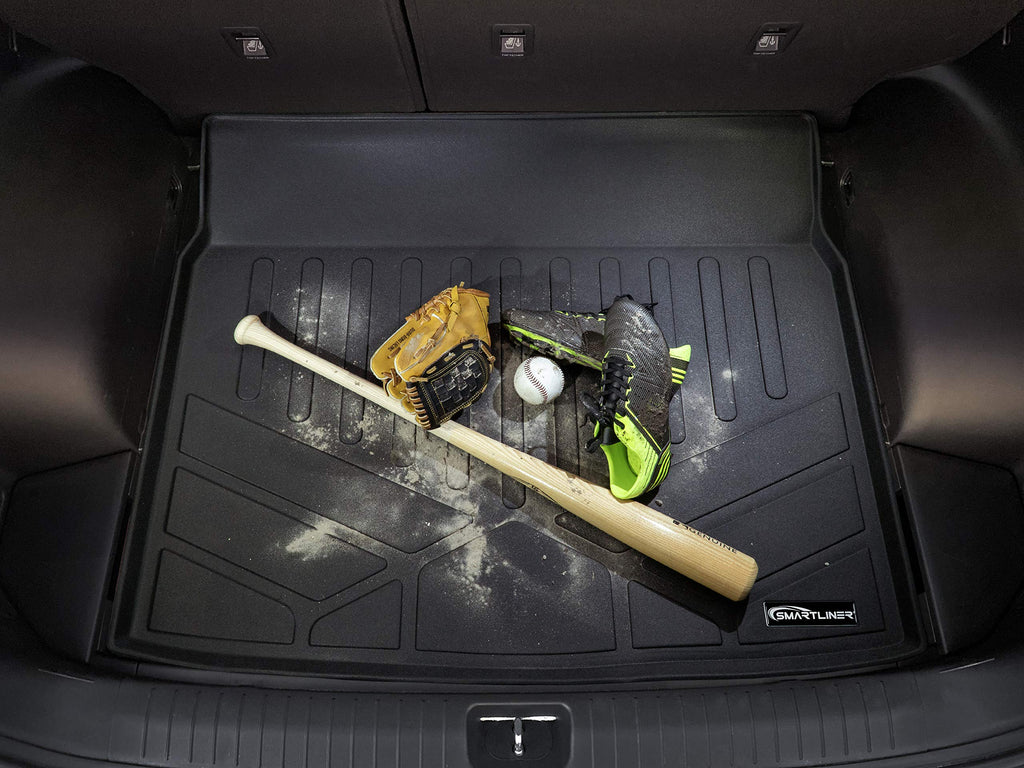 MAXLINER Custom Fit Floor Mats 3 Row Liner Set Compatible with 2007-2014 Chevrolet Suburban