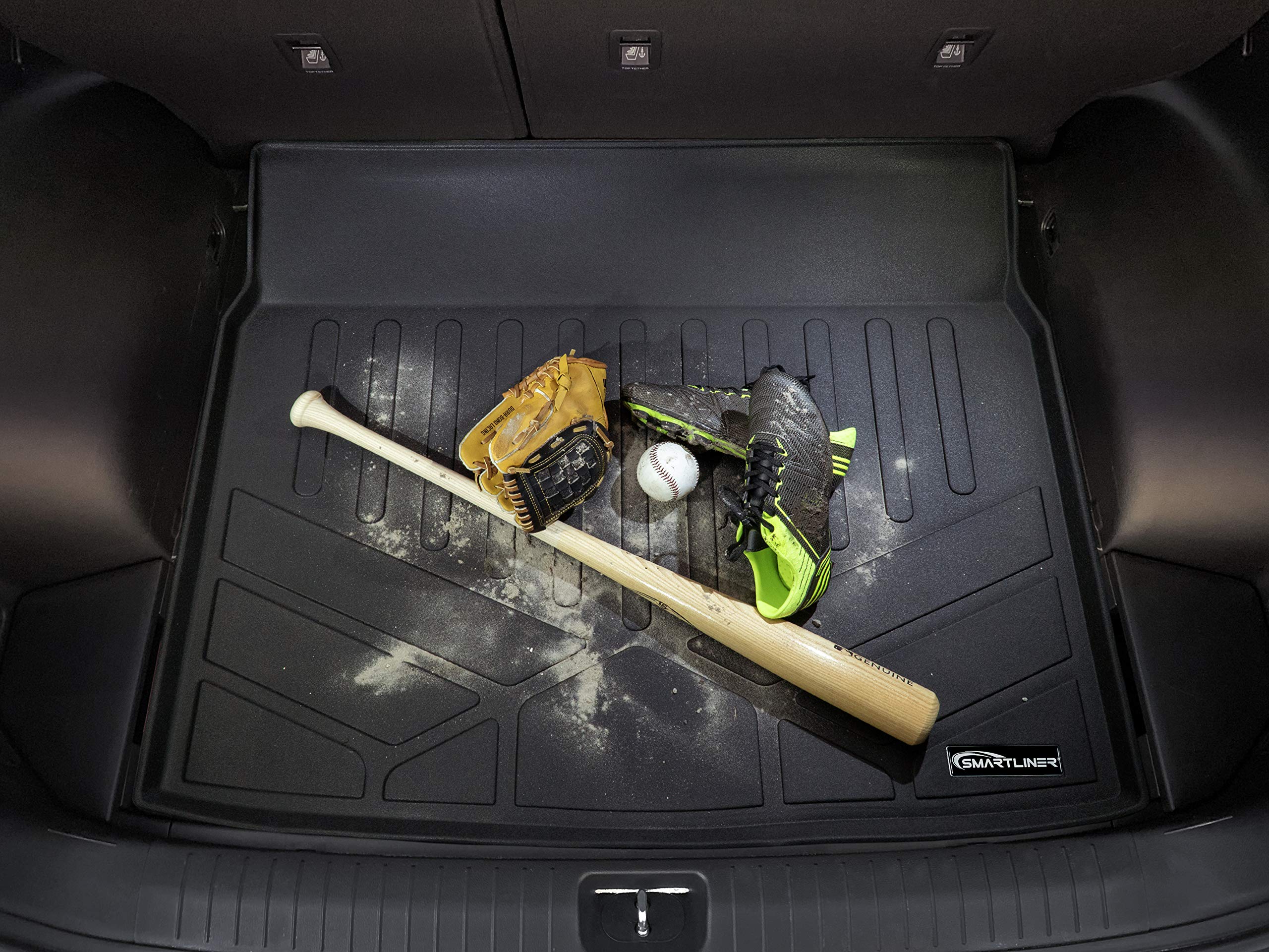 MAXLINER Custom Fit Floor Mats 3 Row Liner Set Compatible with 2007-2014 Chevrolet Suburban