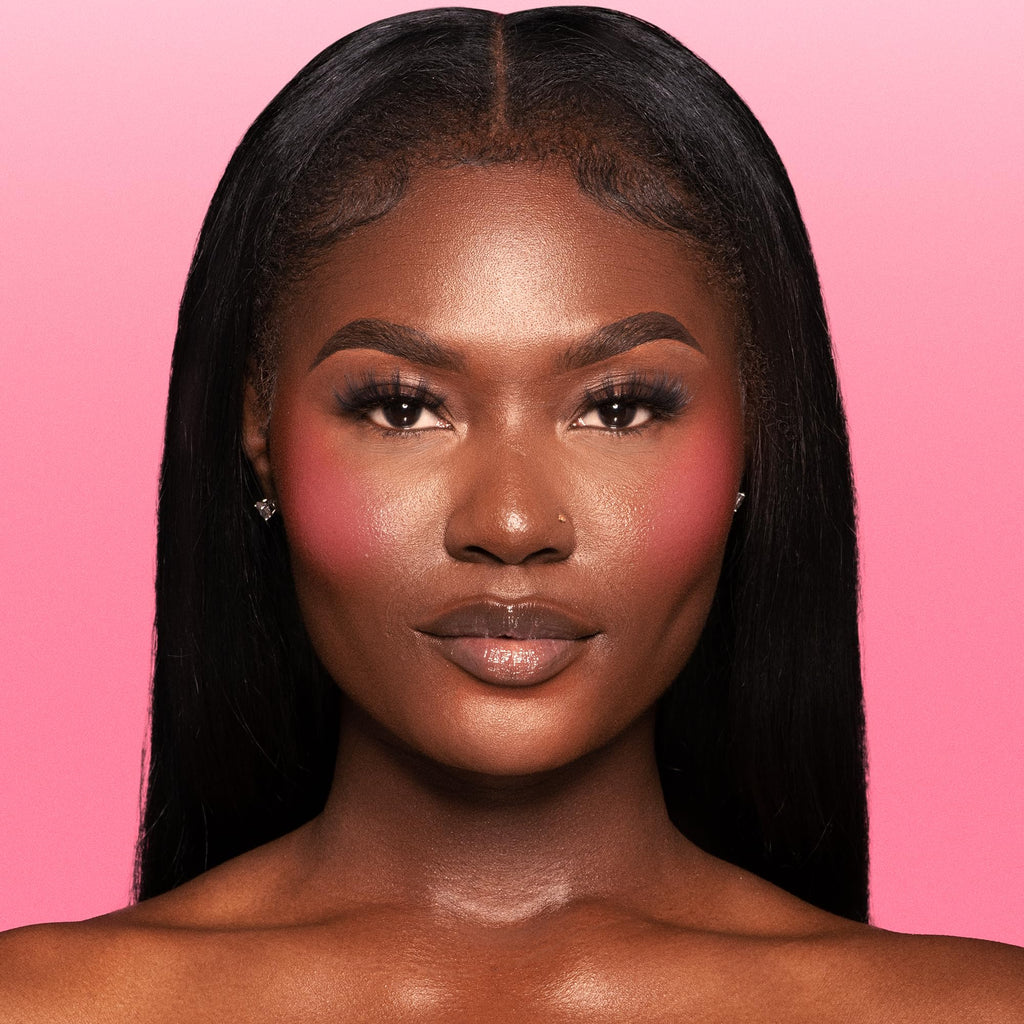 Juvia's Place Blushed Liquid BlushLighter - Pink Lady Glow - Liquid Blush for Cheeks with Luminous Glow, Long-Wearing, Buildable & Highly-Pigmented Makeup, Easy to Blend